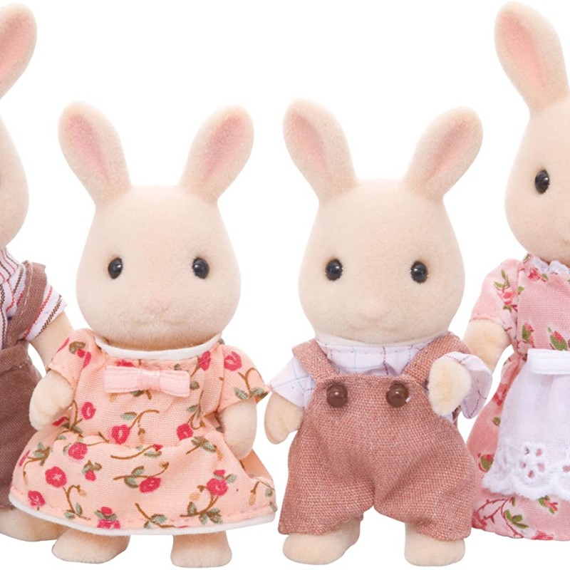 Sylvanian Families 4108 - Milk Rabbit Family