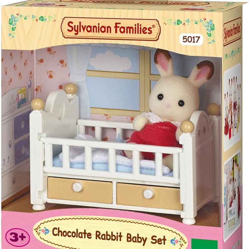 Sylvanian Families 5017 - Chocolate Rabbit Baby Set
