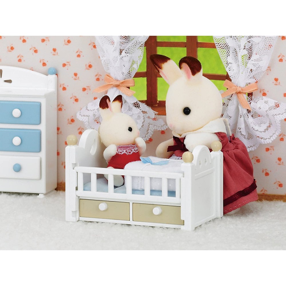 Sylvanian Families 5017 - Chocolate Rabbit Baby Set