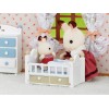 Sylvanian Families 5017 - Chocolate Rabbit Baby Set