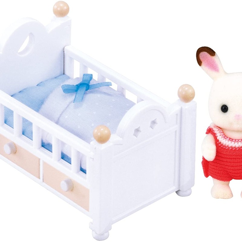 Sylvanian Families 5017 - Chocolate Rabbit Baby Set