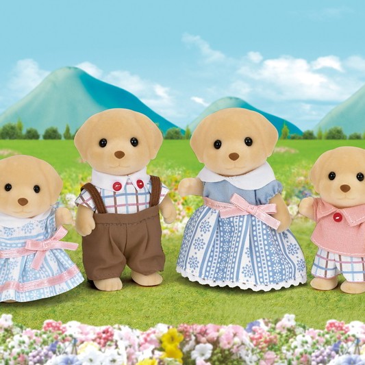 Sylvanian Families 5182 - Yellow Labrador Family