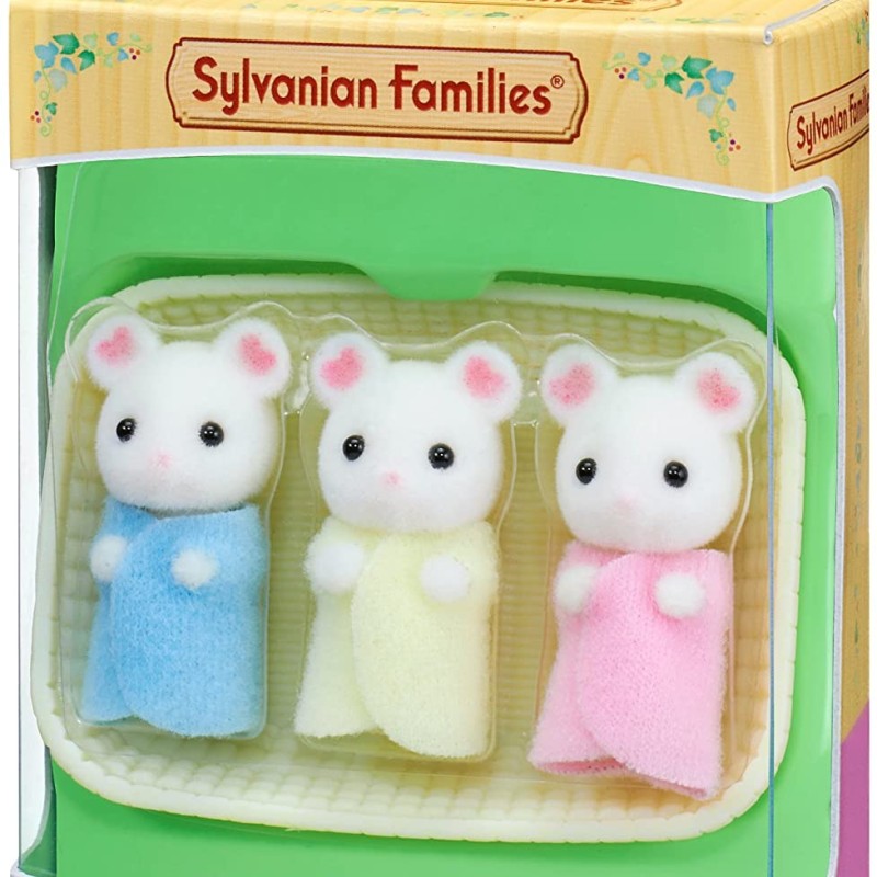Sylvanian Families 5337 - Marshmallow Mouse Triplets