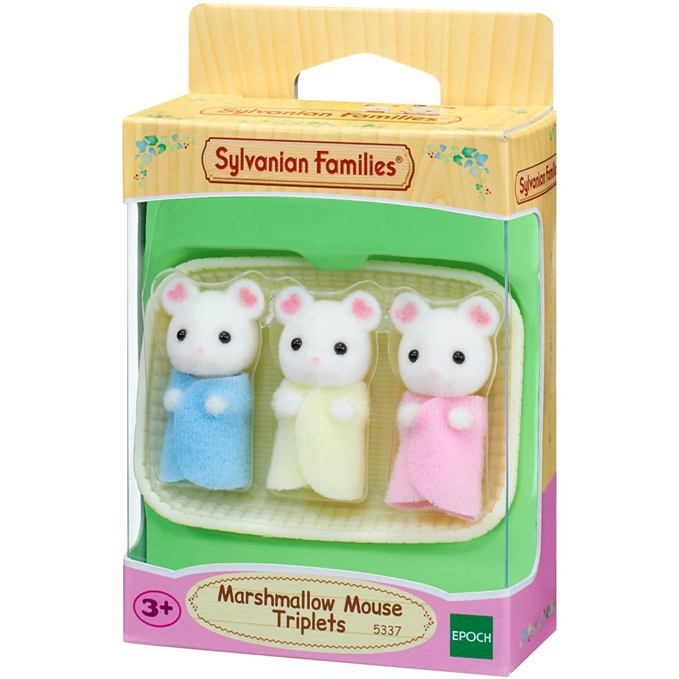 Sylvanian Families 5337 - Marshmallow Mouse Triplets