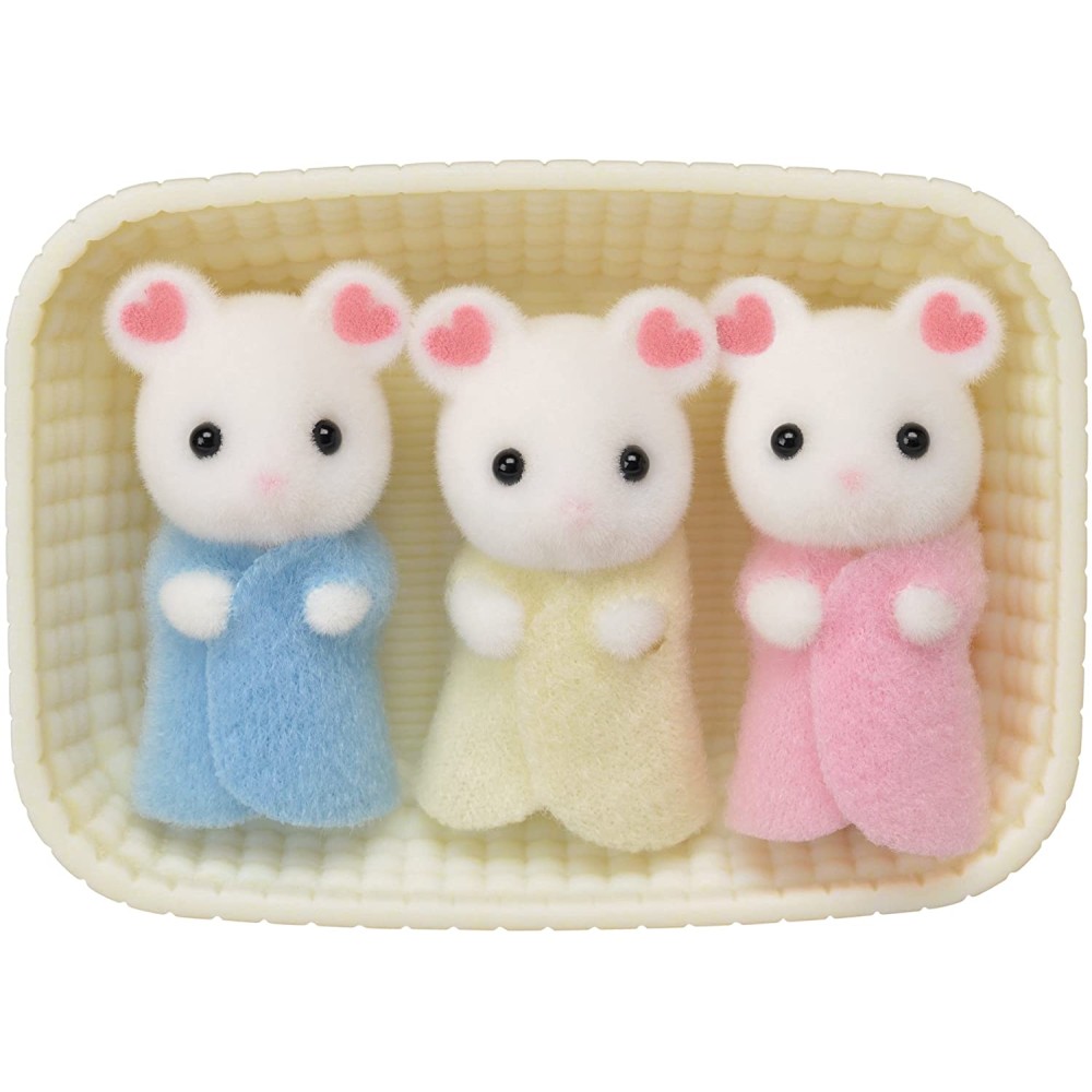 Sylvanian Families 5337 - Marshmallow Mouse Triplets
