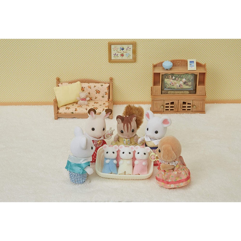 Sylvanian Families 5337 - Marshmallow Mouse Triplets
