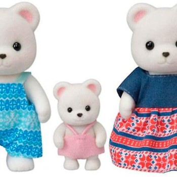 Sylvanian Families 5396 - Polar Bear Family