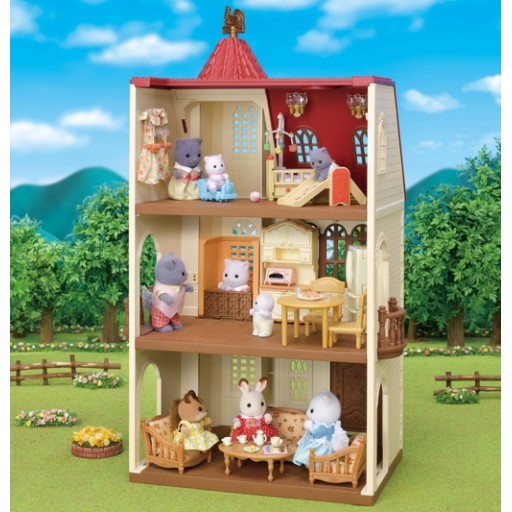 Sylvanian Families 5400 - Red Roof Tower Home