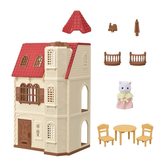 Sylvanian Families 5400 - Red Roof Tower Home