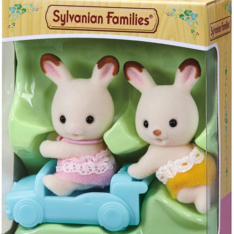 Sylvanian Families 5420 - Chocolate Rabbit Twins