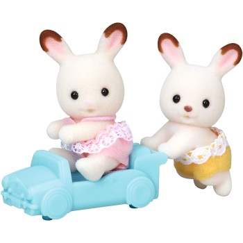 Sylvanian Families 5420 - Chocolate Rabbit Twins