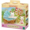 Sylvanian Families 5432 - Chocolate Rabbit Twins Set