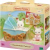 Sylvanian Families 5432 - Chocolate Rabbit Twins Set