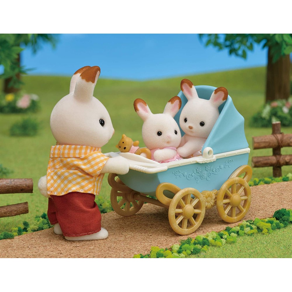 Sylvanian Families 5432 - Chocolate Rabbit Twins Set