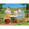 Sylvanian Families 5432 - Chocolate Rabbit Twins Set