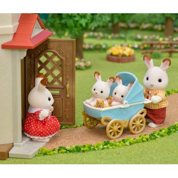Sylvanian Families 5432 - Chocolate Rabbit Twins Set