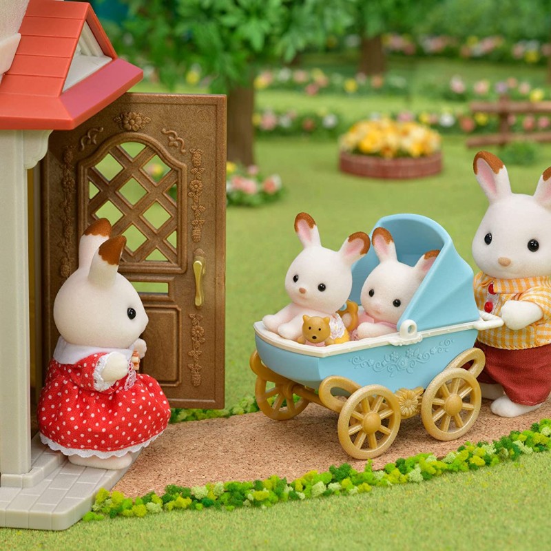 Sylvanian Families 5432 - Chocolate Rabbit Twins Set