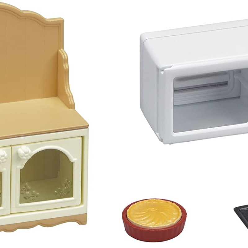 Sylvanian Families 5443 - Microwave Cabinet