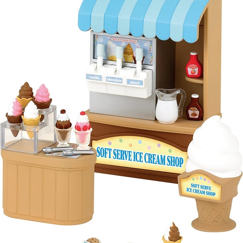 Sylvanian Families 5054 - Soft Serve Ice Cream Shop