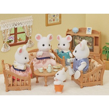 Sylvanian Families 5308 - Marshmallow Mouse Family