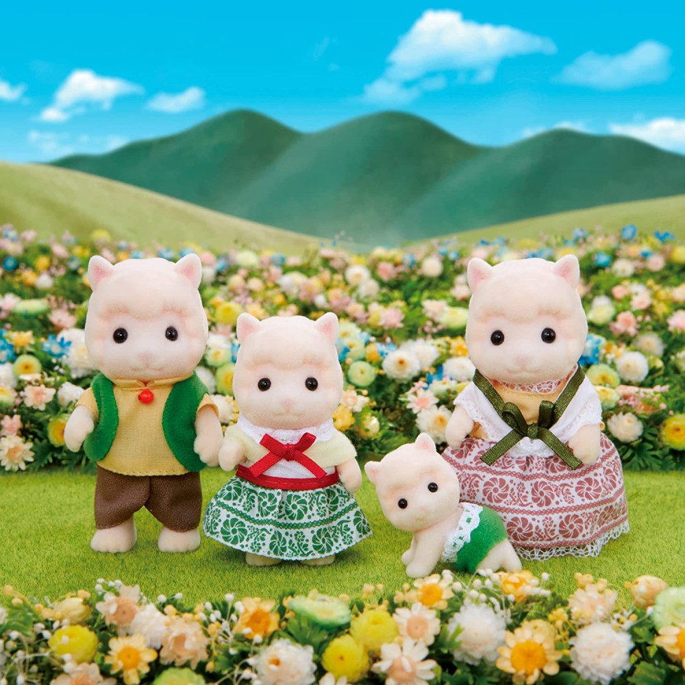 Sylvanian Families 5358 - Woolly Alpaca Family