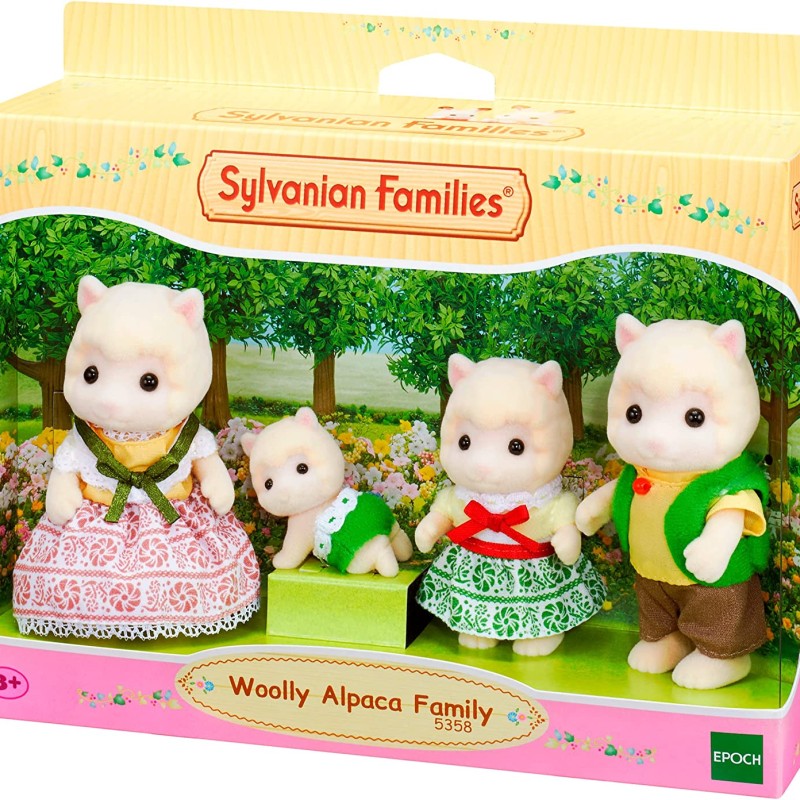 Sylvanian Families 5358 - Woolly Alpaca Family