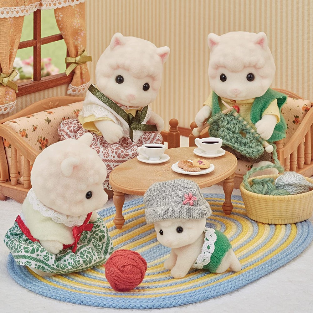 Sylvanian Families 5358 - Woolly Alpaca Family