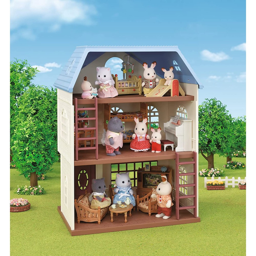 Sylvanian Families 5513 - Sky Blue Terrace Gift Set