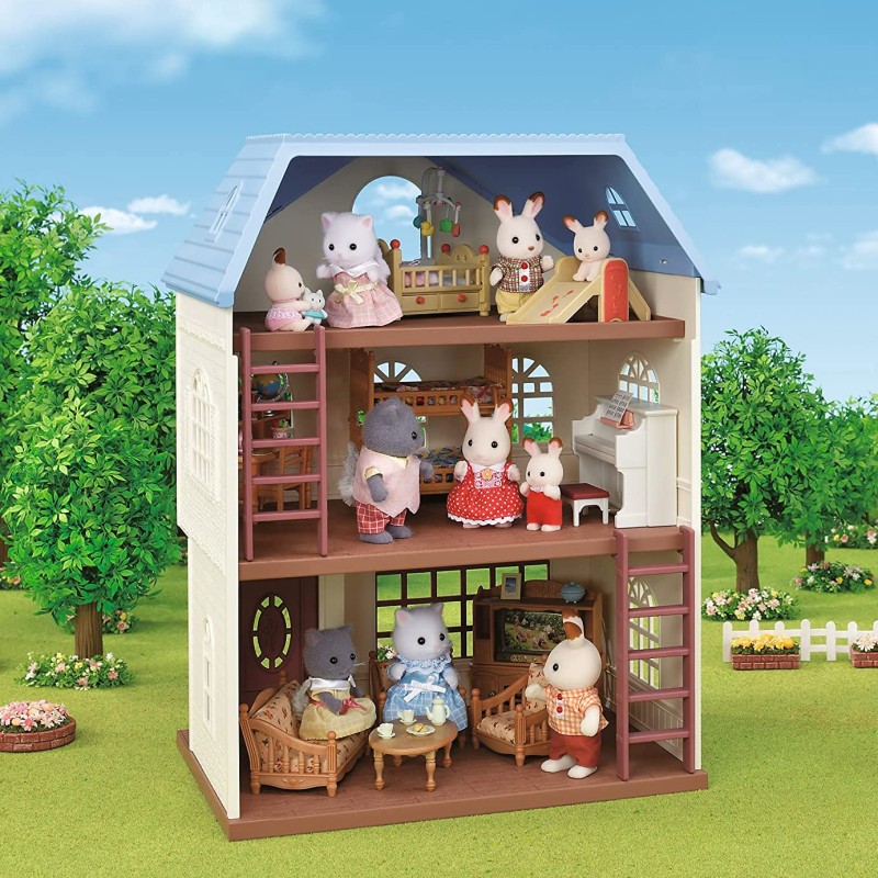 Sylvanian Families 5513 - Sky Blue Terrace Gift Set