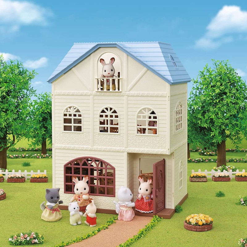 Sylvanian Families 5513 - Sky Blue Terrace Gift Set