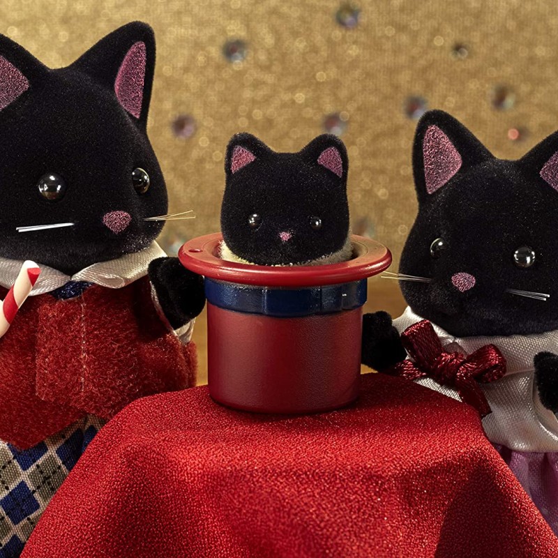 Sylvanian Families 5530 - Midnight Cat Family