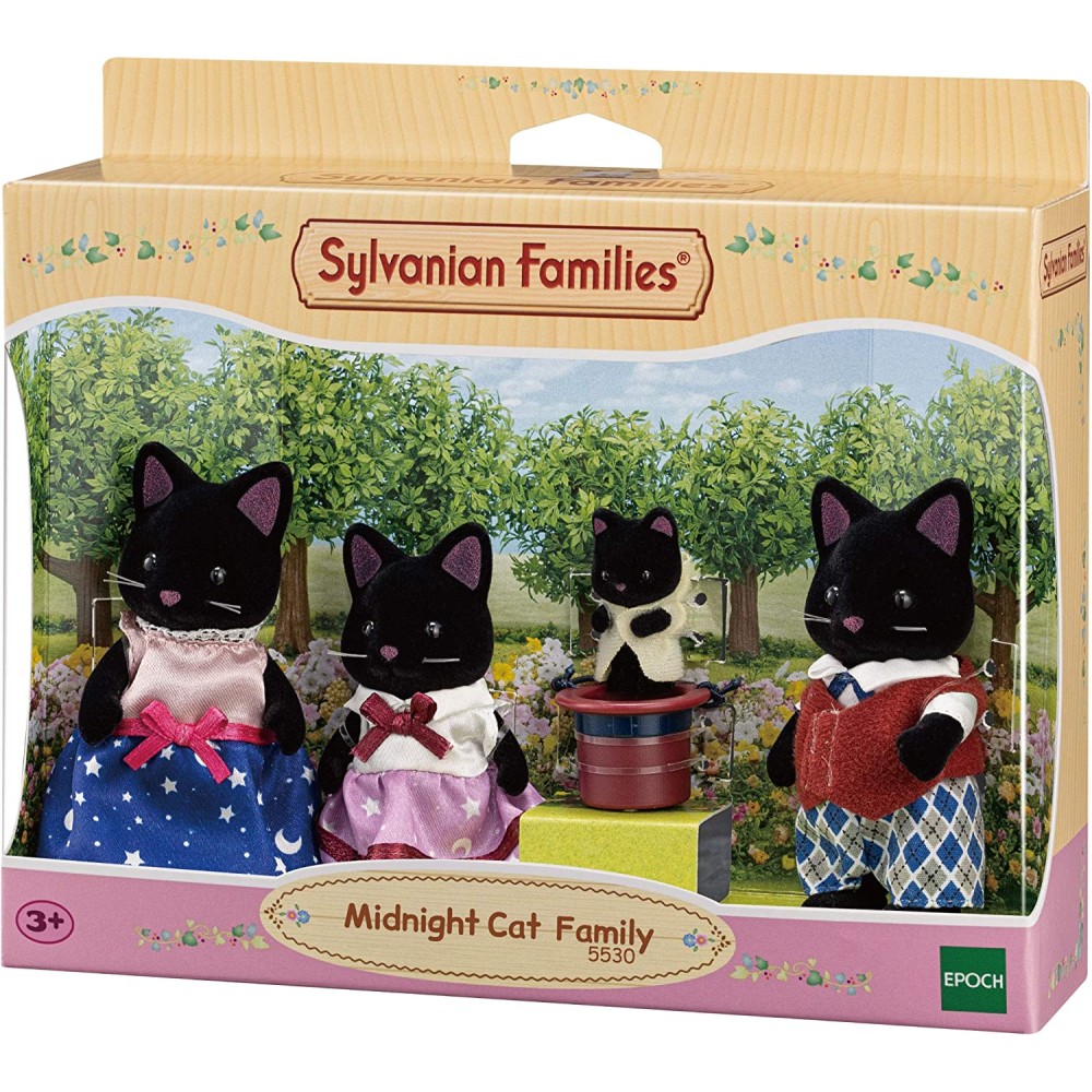 Sylvanian Families 5530 - Midnight Cat Family