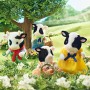 Sylvanian Families 5618 - Friesian Cow Family