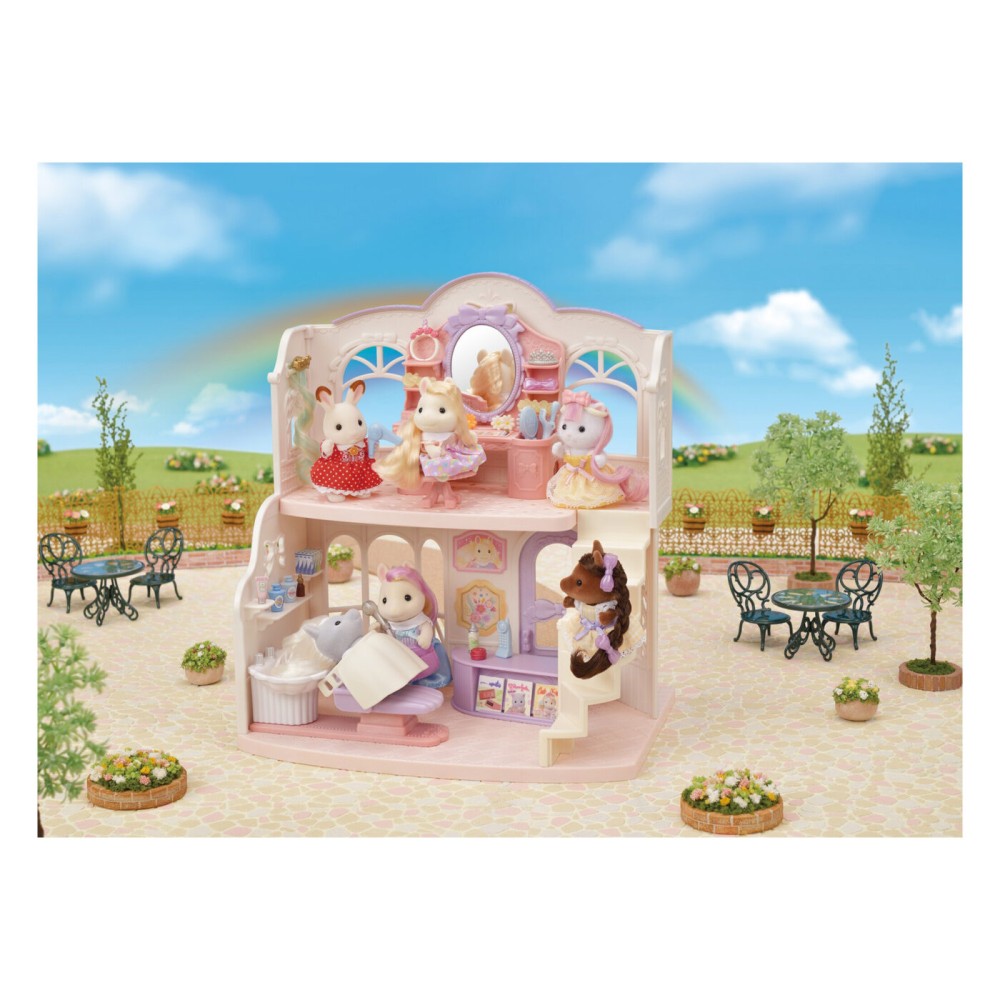 Sylvanian Families 5642 - Pony's Stylish Hair Salon New 2022