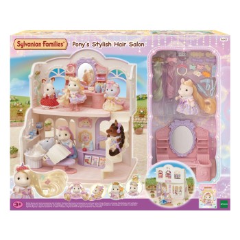 Sylvanian Families 5642 - Pony's Stylish Hair Salon New 2022