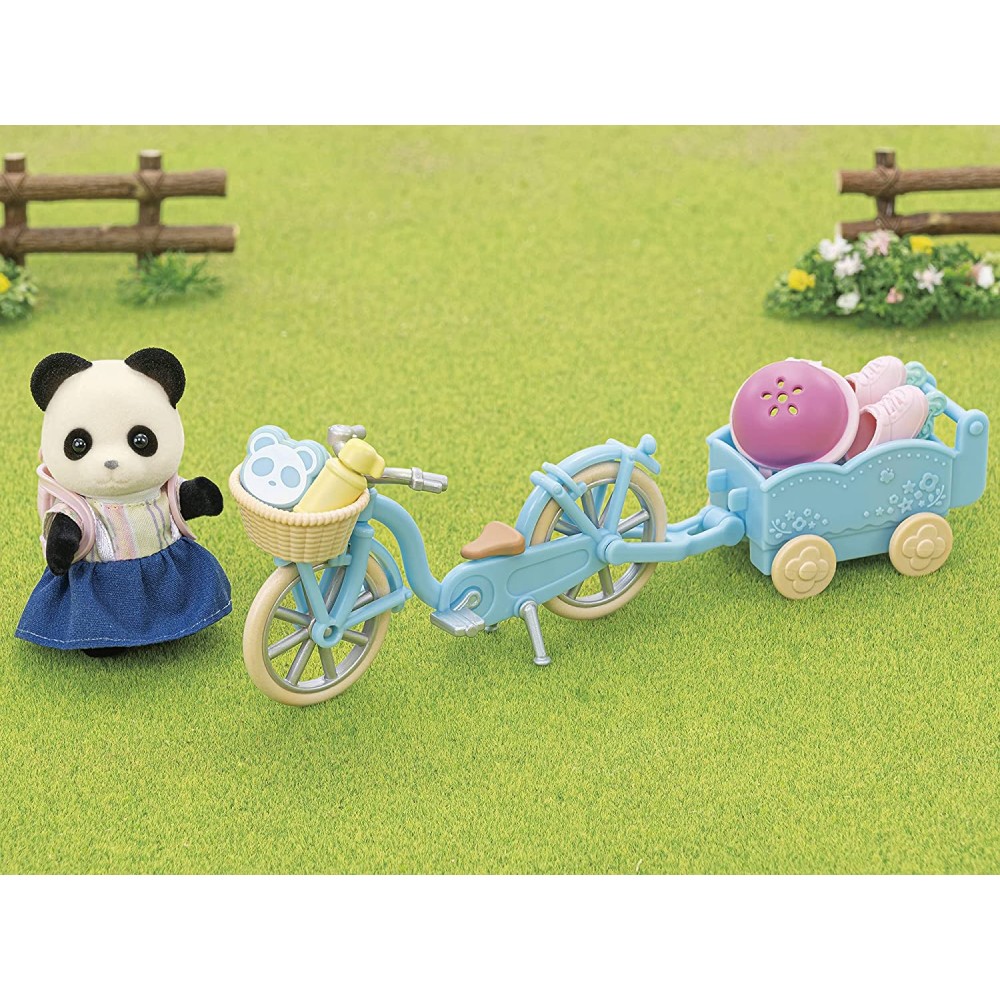 Sylvanian Families 5652 - Cycle & Skate Set - Panda Girl