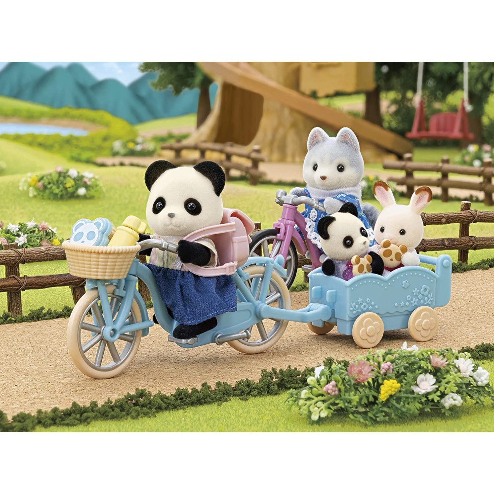 Sylvanian Families 5652 - Cycle & Skate Set - Panda Girl