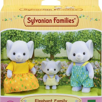 Sylvanian Families 5376- Elephant Family 3 pack