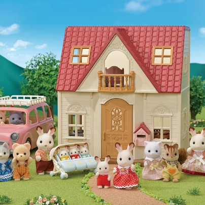 Sylvanian Families 5567 - Red Roof Cosy Cottage (Starter Home)