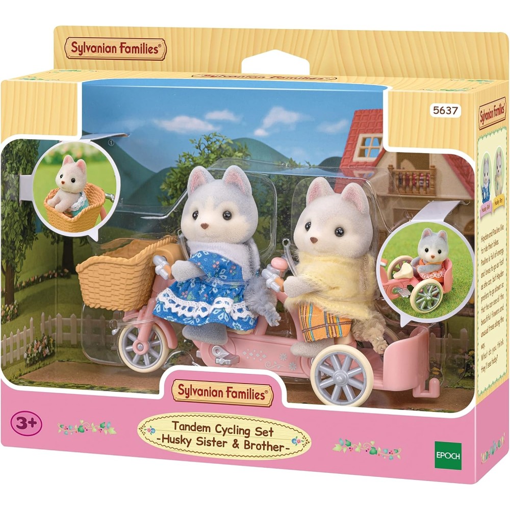 Sylvanian Families 5637 - Tandem Cycling Set
