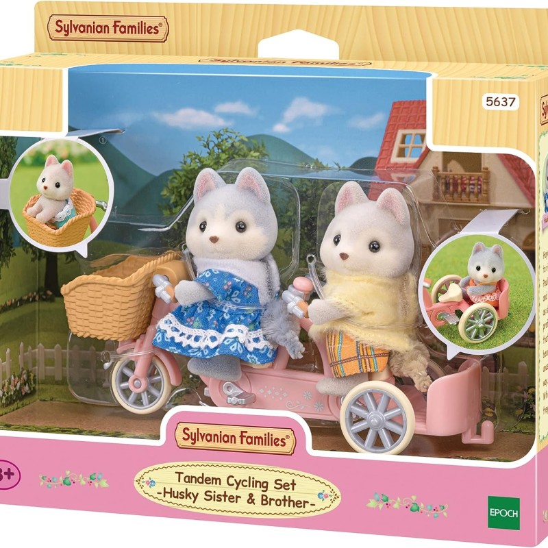 Sylvanian Families 5637 - Tandem Cycling Set