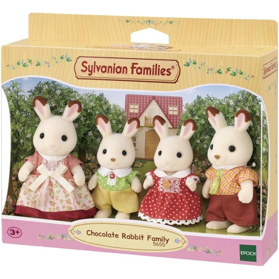 Sylvanian Families 5655 - Chocolate Rabbit Family (new)
