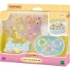 Sylvanian Families 5707 - Triplets Baby Bathtime Set