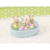 Sylvanian Families 5707 - Triplets Baby Bathtime Set