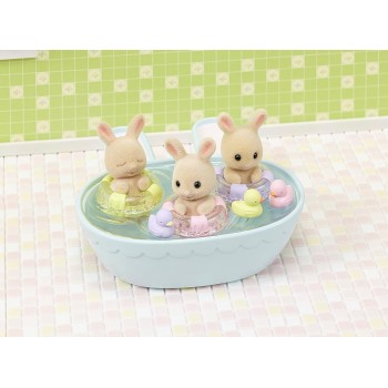 Sylvanian Families 5707 - Triplets Baby Bathtime Set