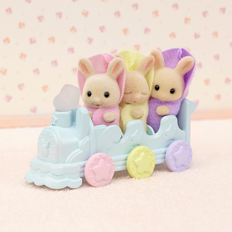 Sylvanian Families 5707 - Triplets Baby Bathtime Set