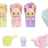 Sylvanian Families 5707 - Triplets Baby Bathtime Set