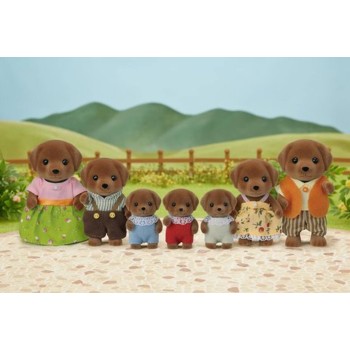 Sylvanian Families 5730 - Chocolate Labrador Family