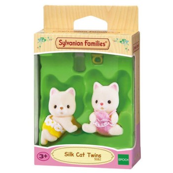 Sylvanian Families 5082 Silk Cat Twins