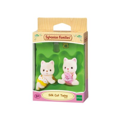 Sylvanian Families 5082 Silk Cat Twins